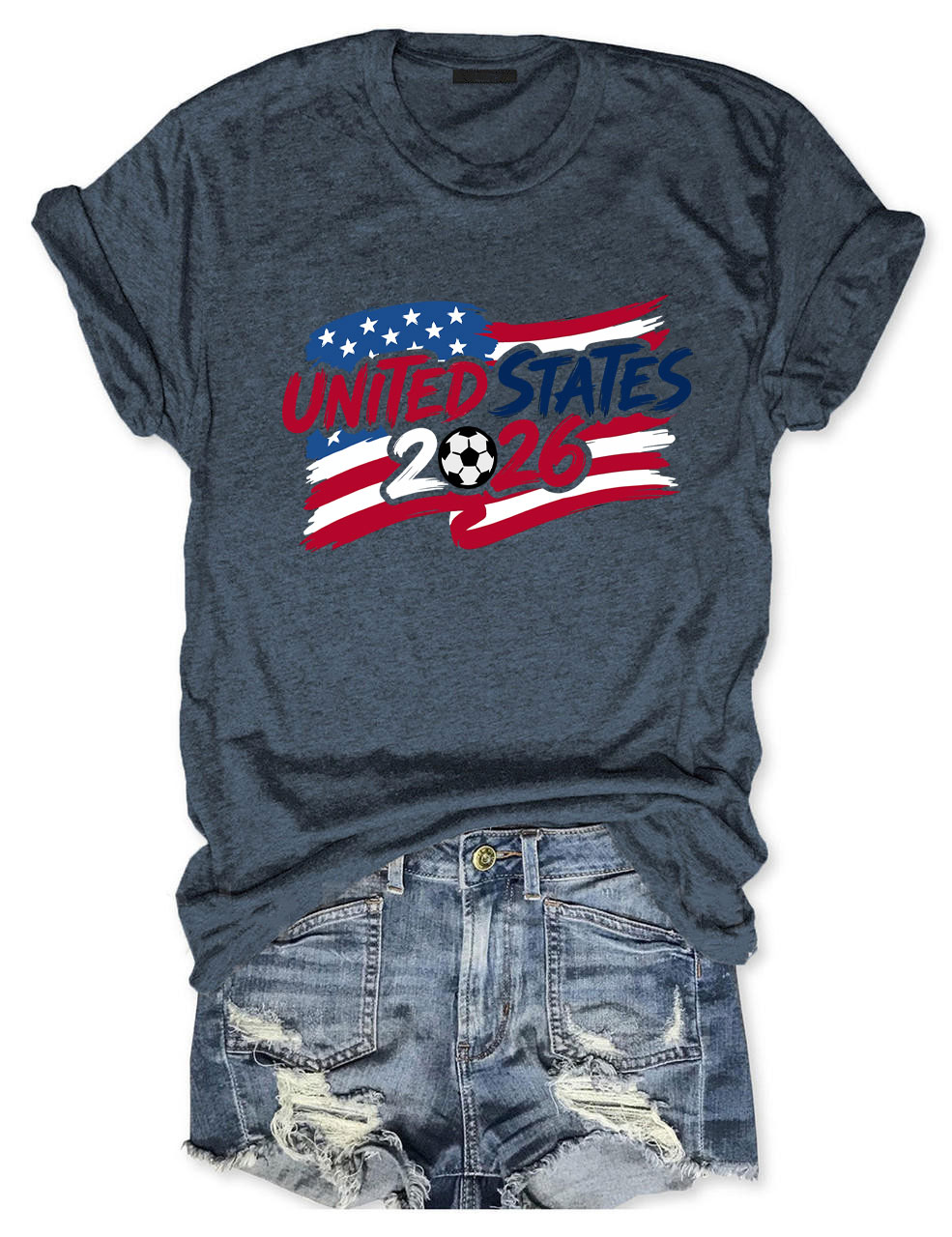 Custom 2026 Retro World Cup T-Shirt