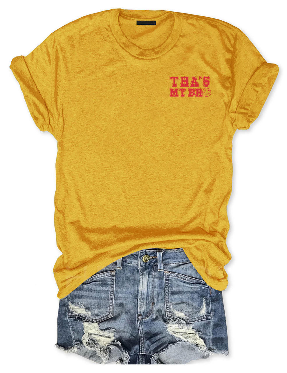 Custom Baseball Brother T-shirt