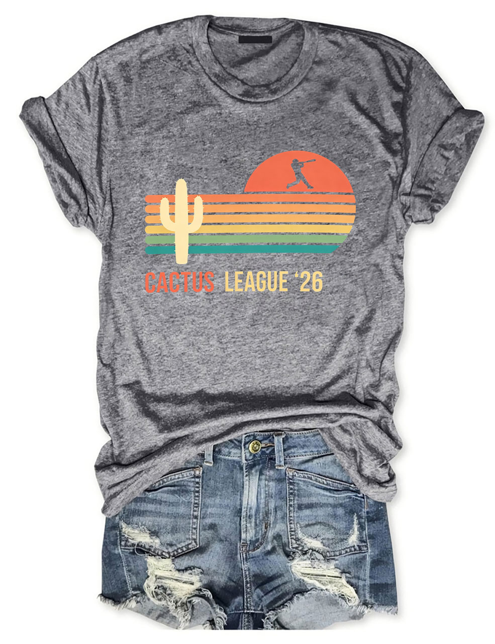 MLB Cactus League '26 Retro Baseball T-Shirt