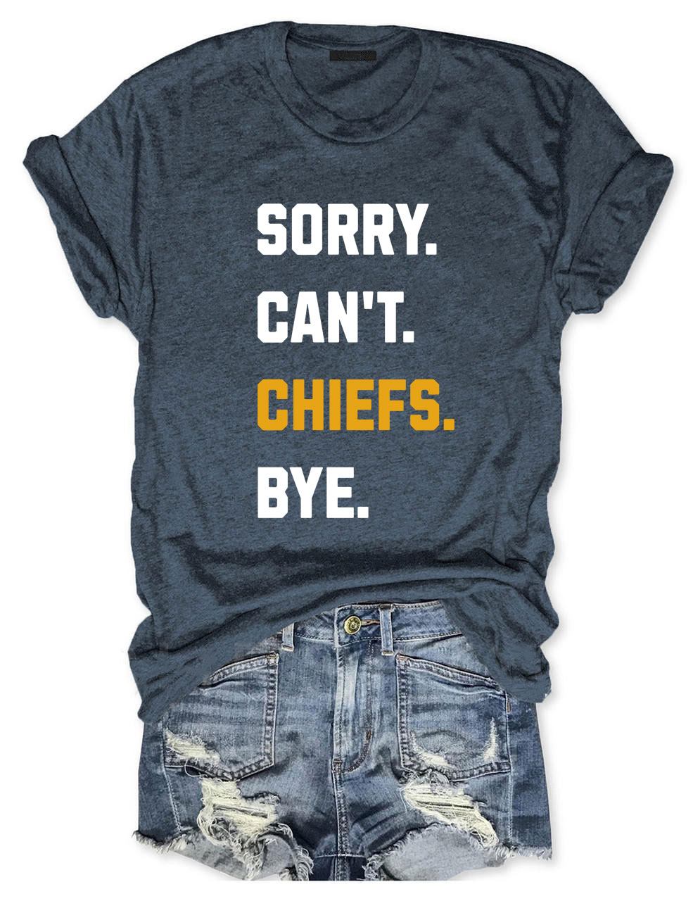 Sorry Can't Chiefs Bye Football T-Shirt