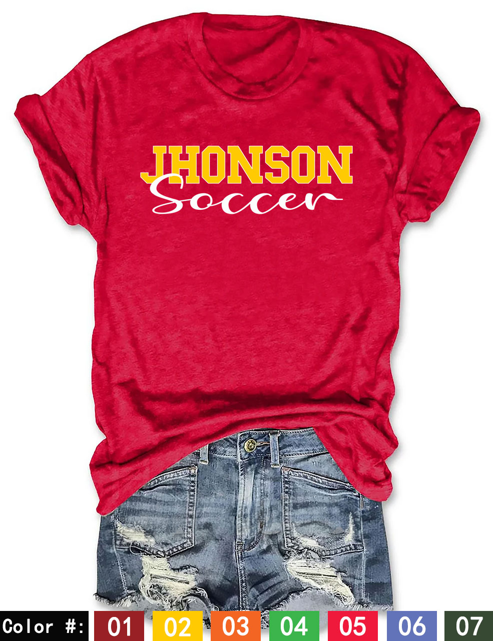 Custom Soccer T-shirt