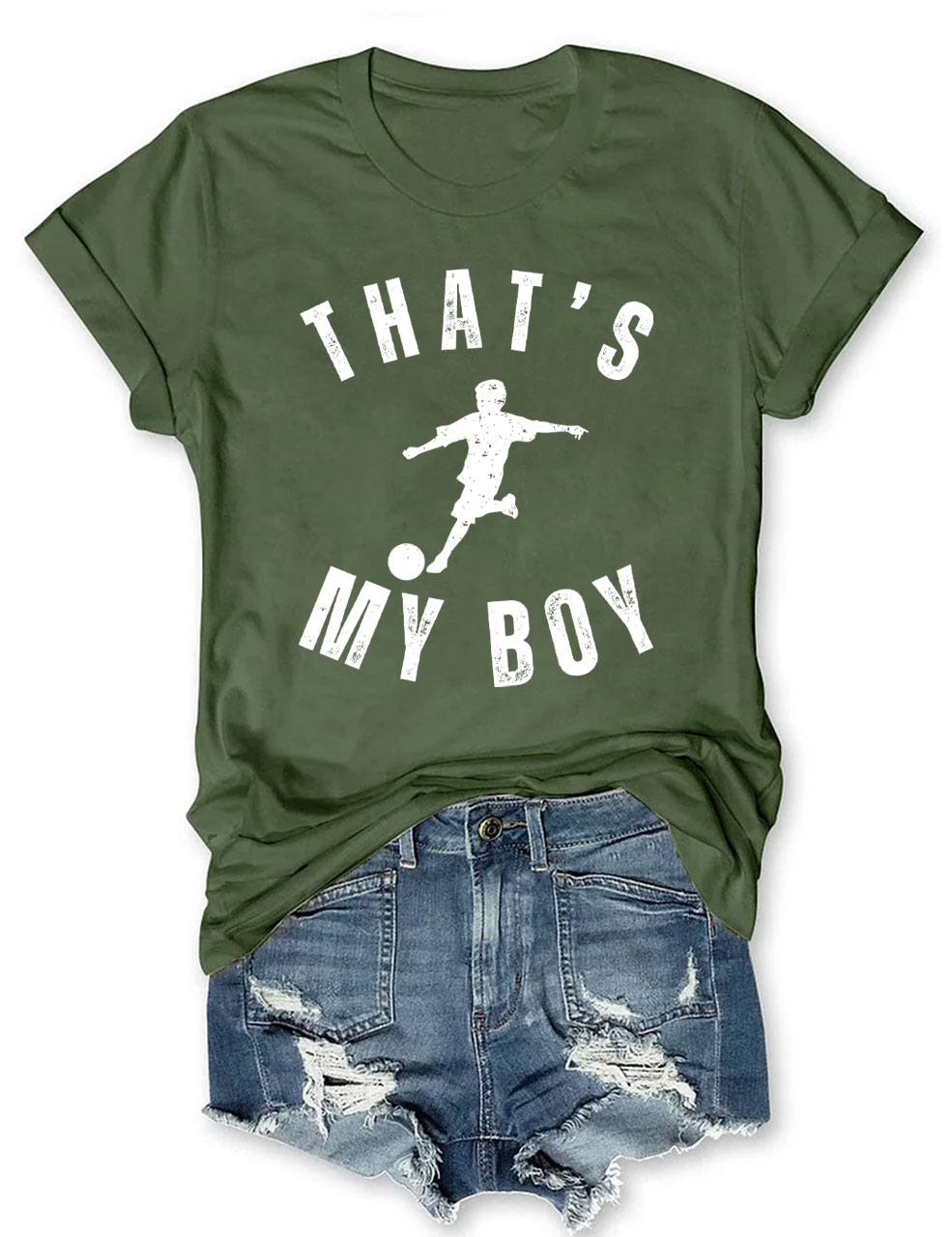 Custom That's My Boy Soccer T-shirt