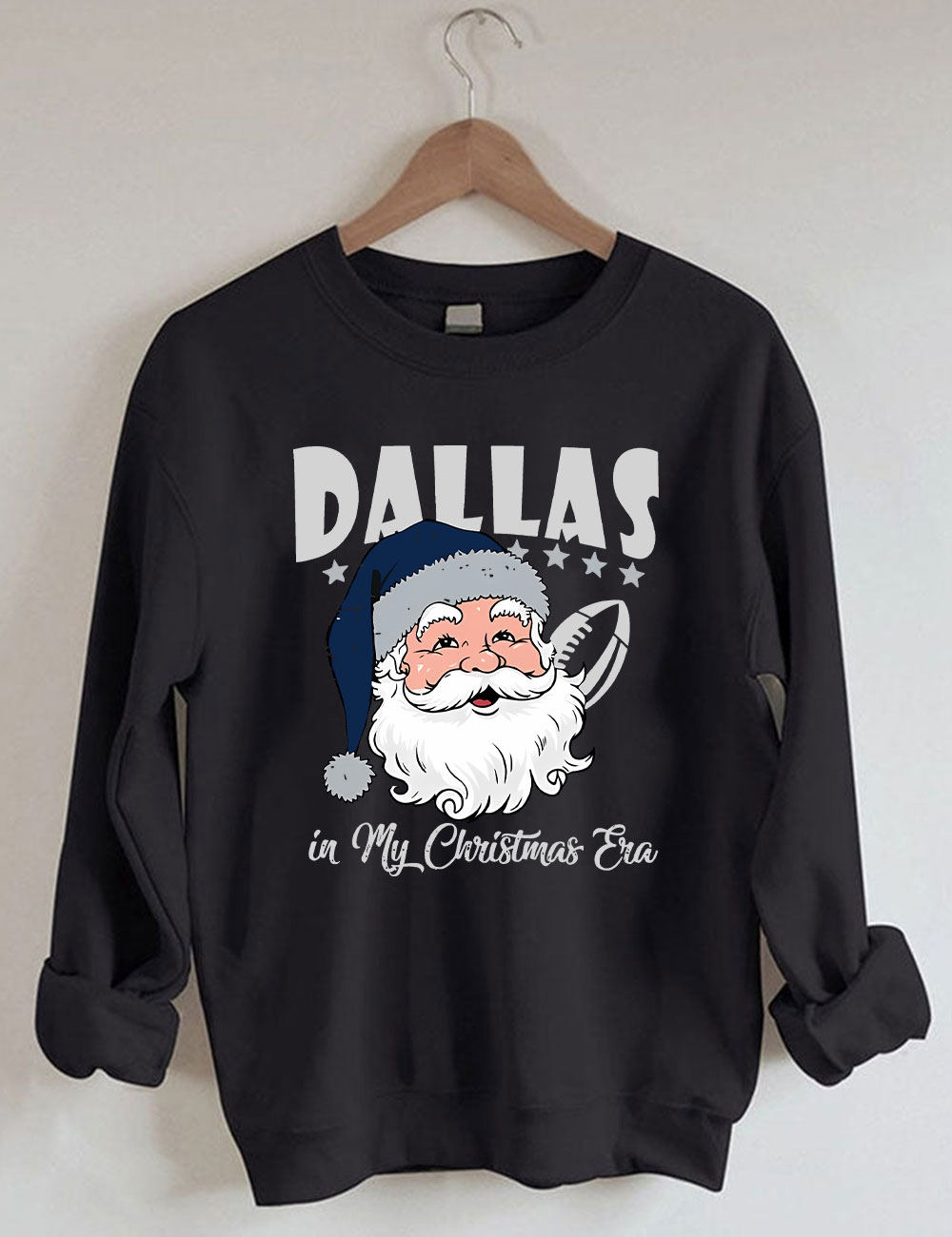 Vintage Dallas Football In My Christmas Era Sweatshirt