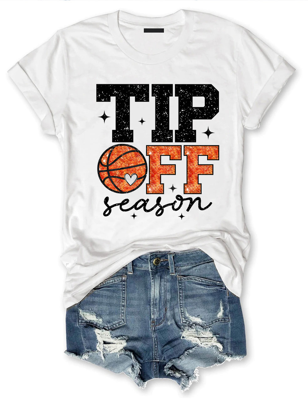 Tip Off Season Basketball T-shirt