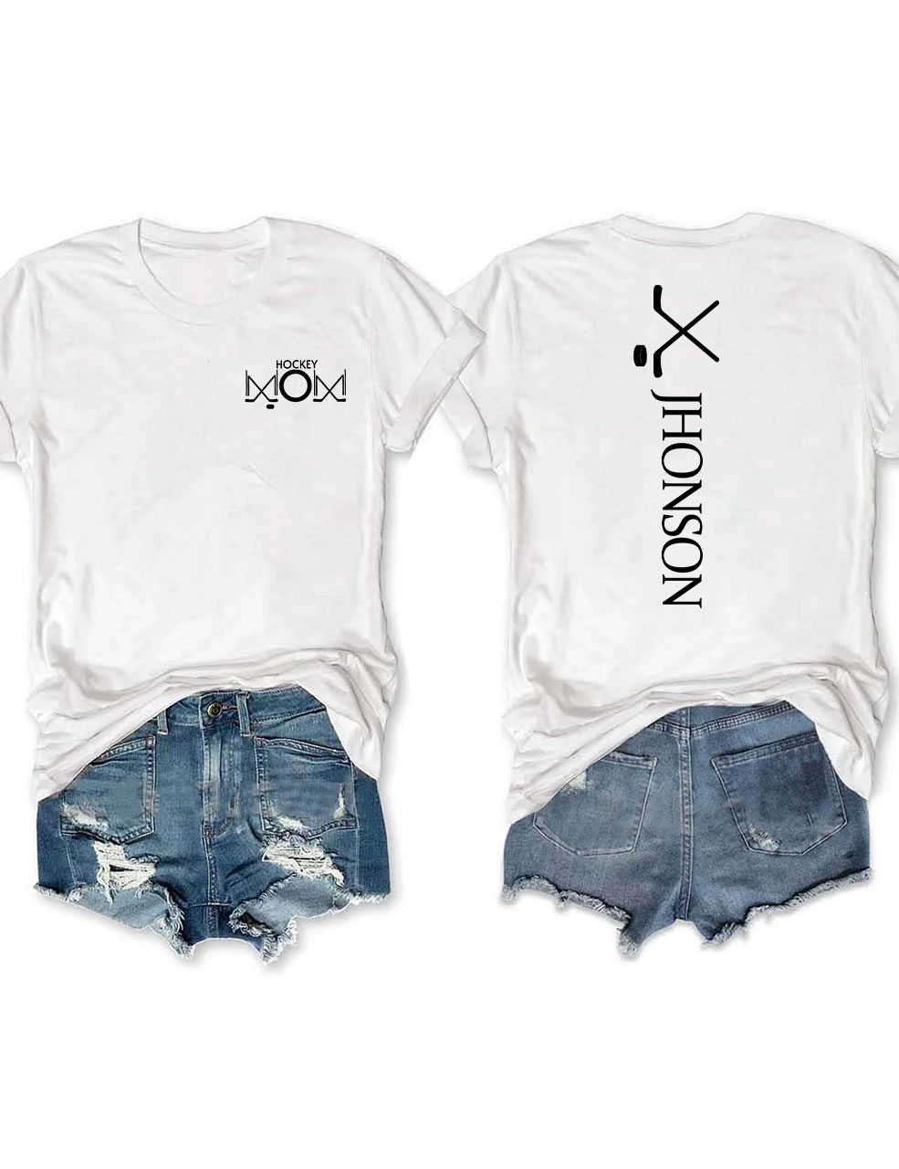 Custom Hockey Mom T-shirt