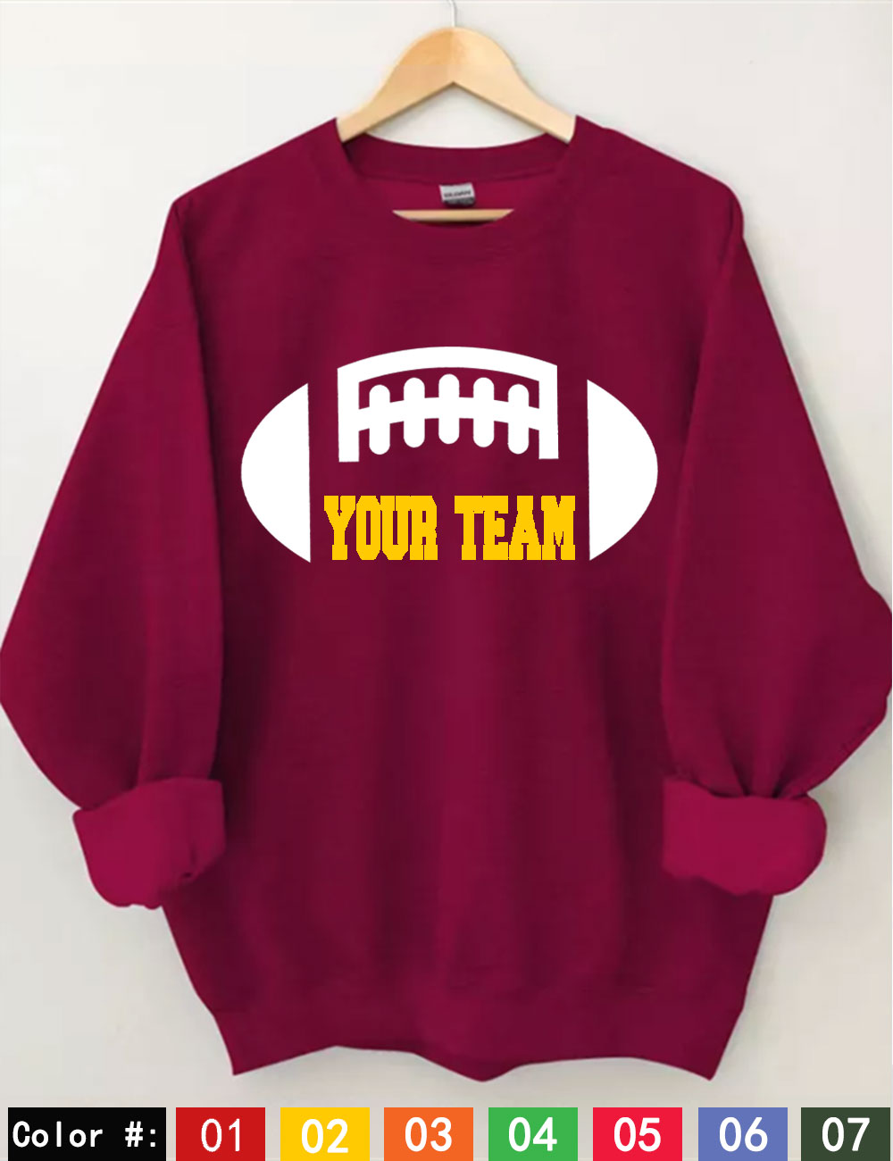 Football Custom Sweatshirt