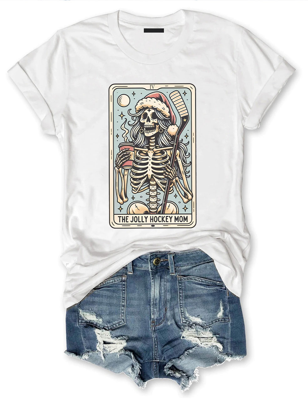 THE JOLLY HOCKEY MOM T-shirt