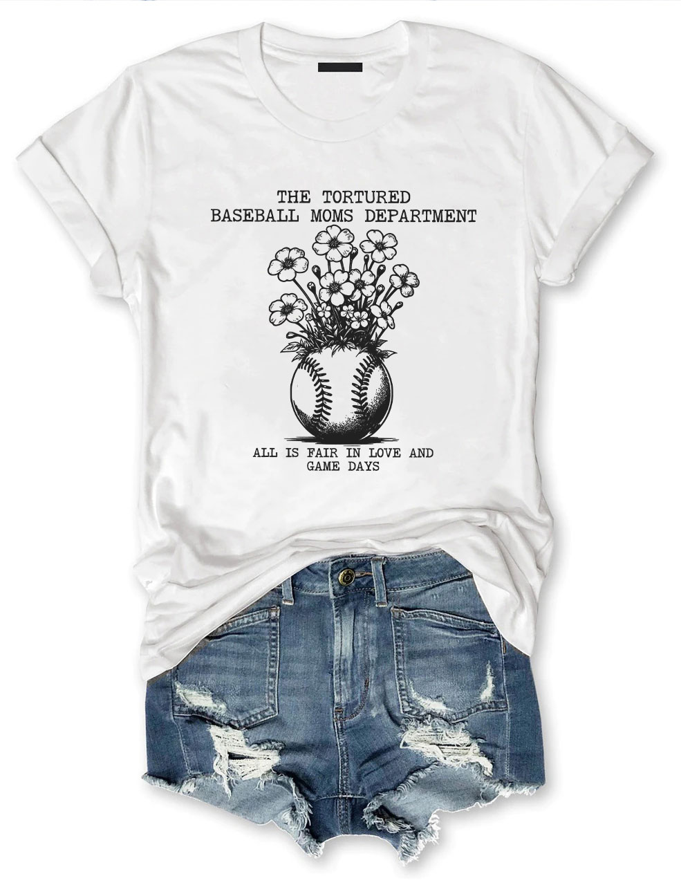 Tortured Baseball Moms T-shirt