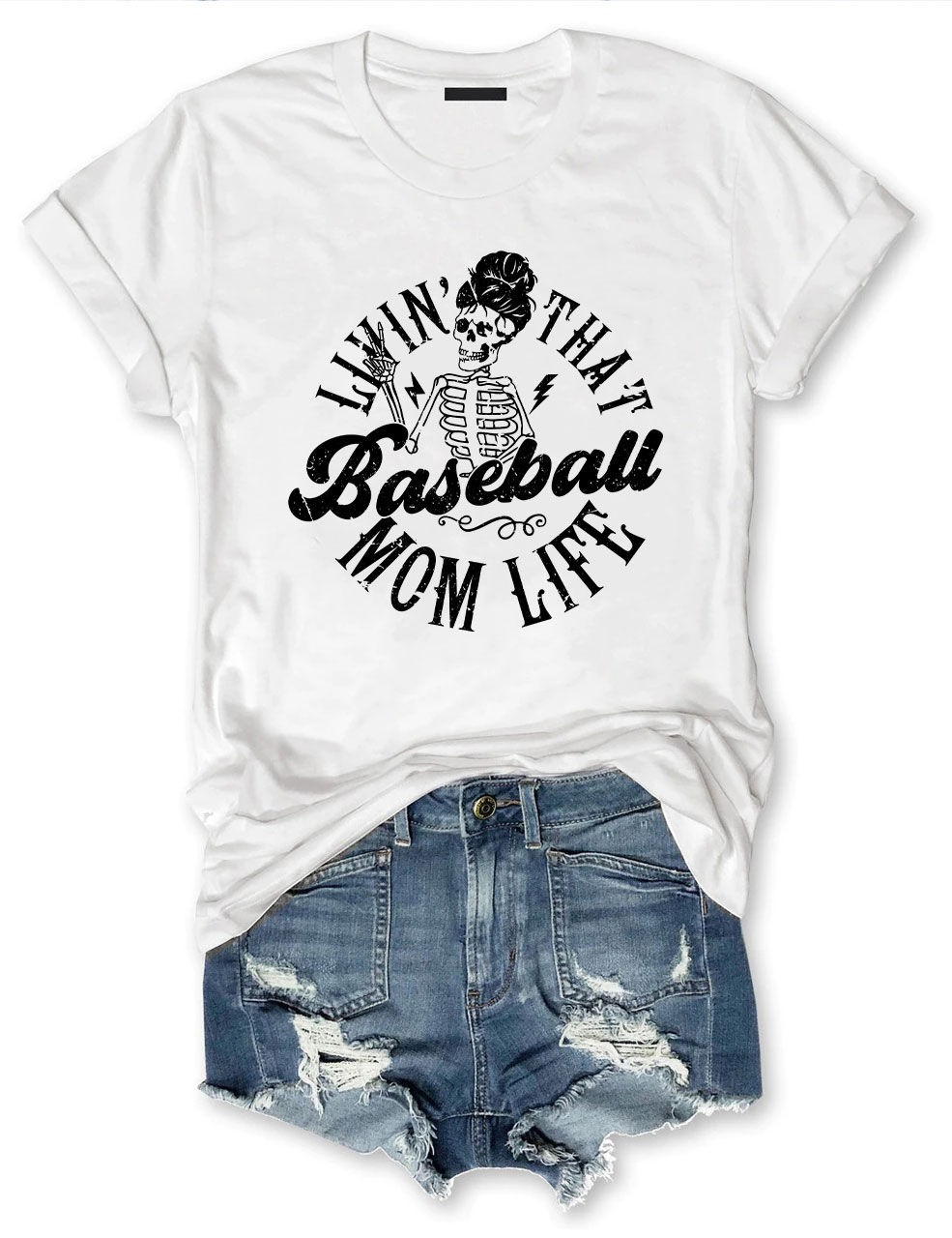 Livin' That Baseball Mom Life T-shirt