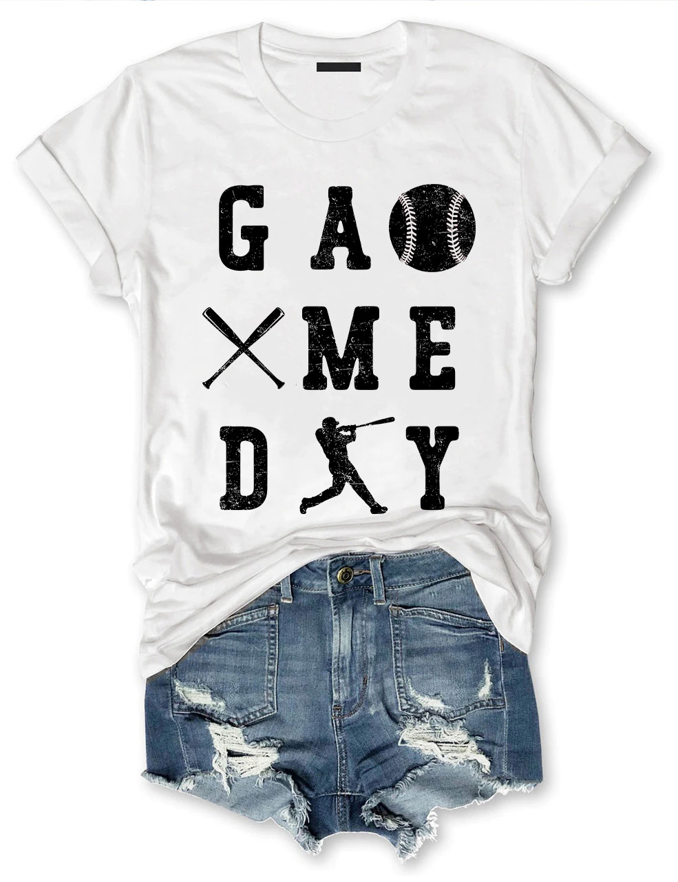 Game Day Baseball Vibes T-shirt