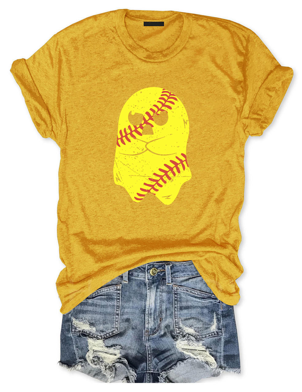 Softball Ghost T-Shirt