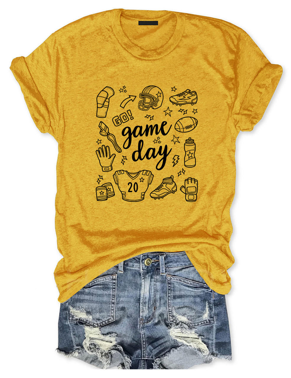 Game Day Custom Football T-shirt