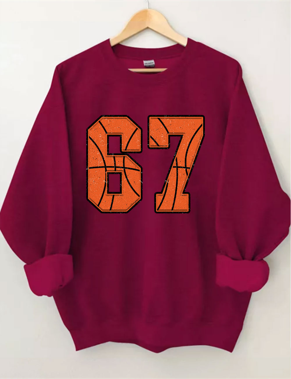 Trendy 67 Basketball Sweatshirt
