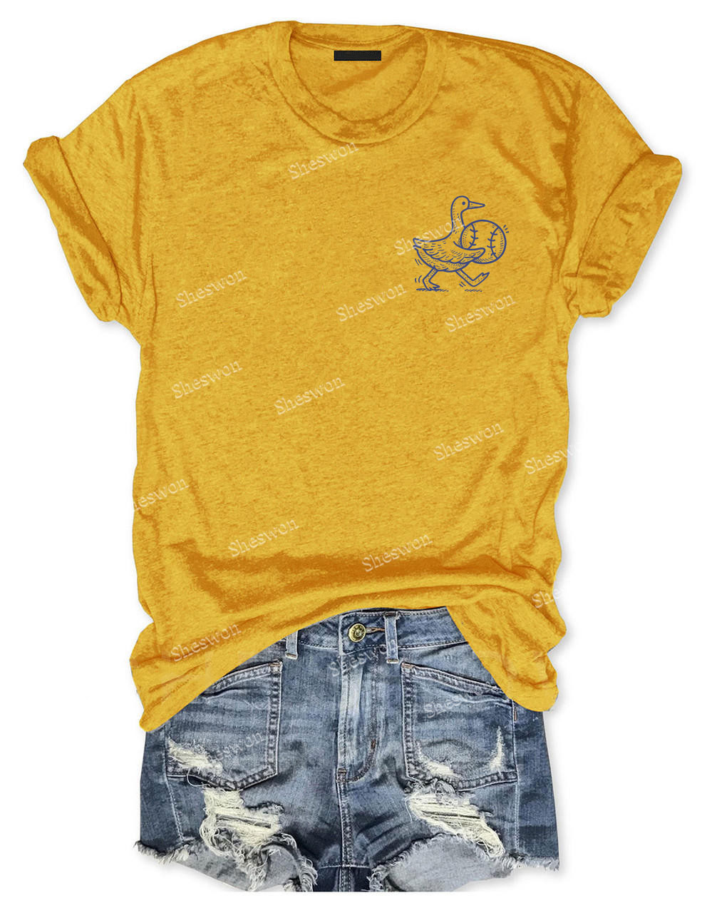 Goose Game Day Funny Baseball T-Shirt