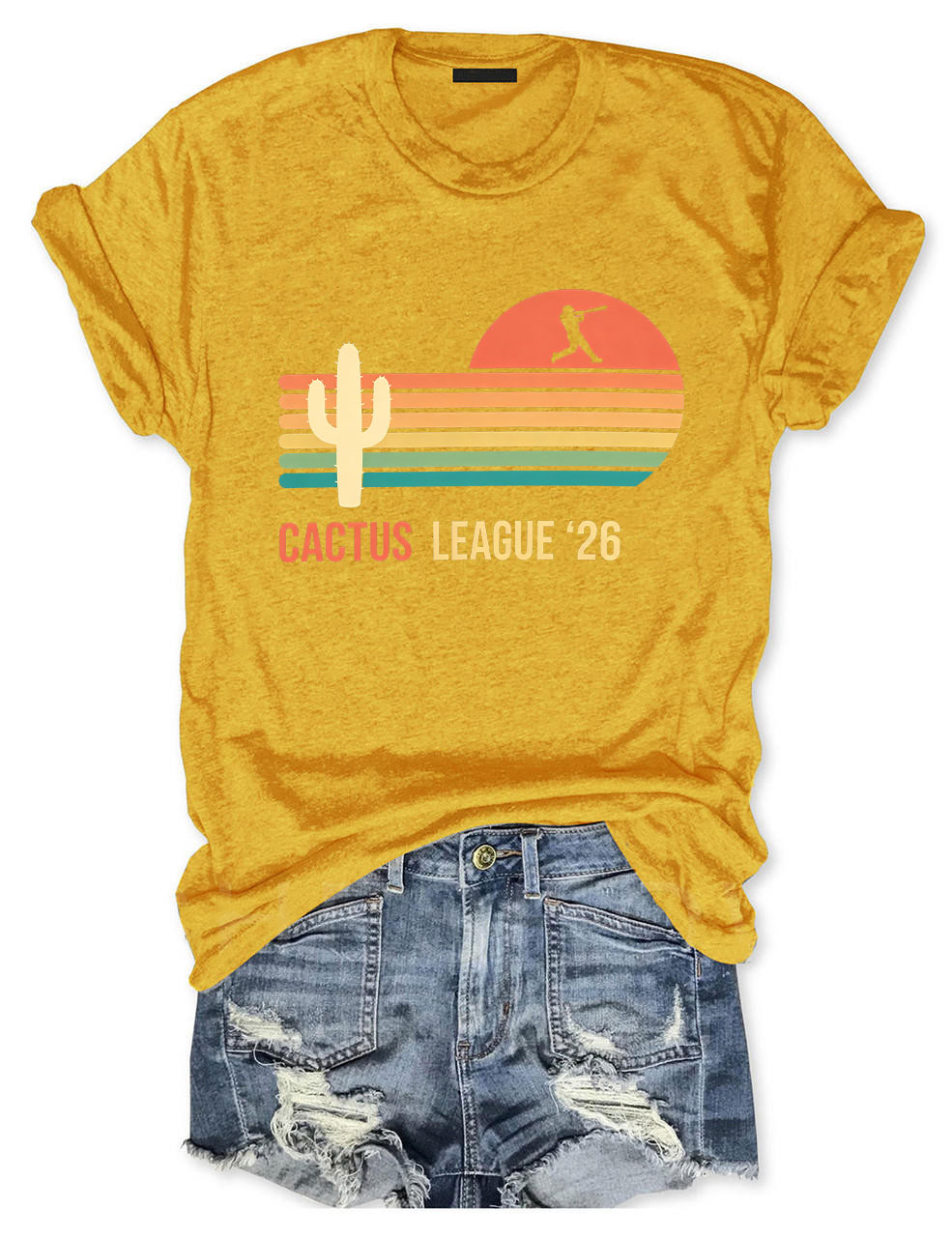 MLB Cactus League '26 Retro Baseball T-Shirt