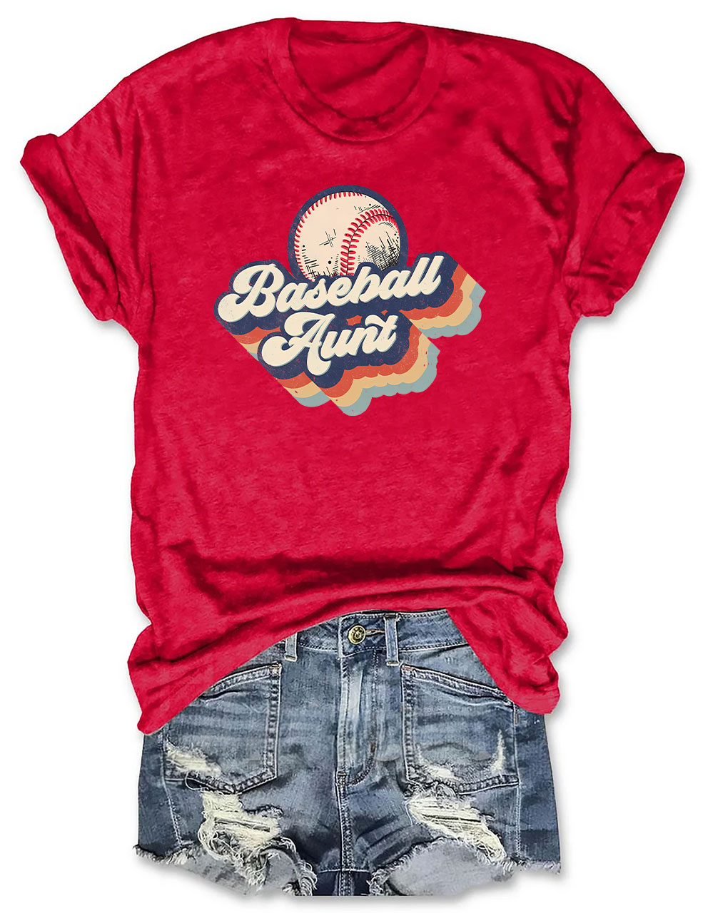 Baseball Aunt T-shirt