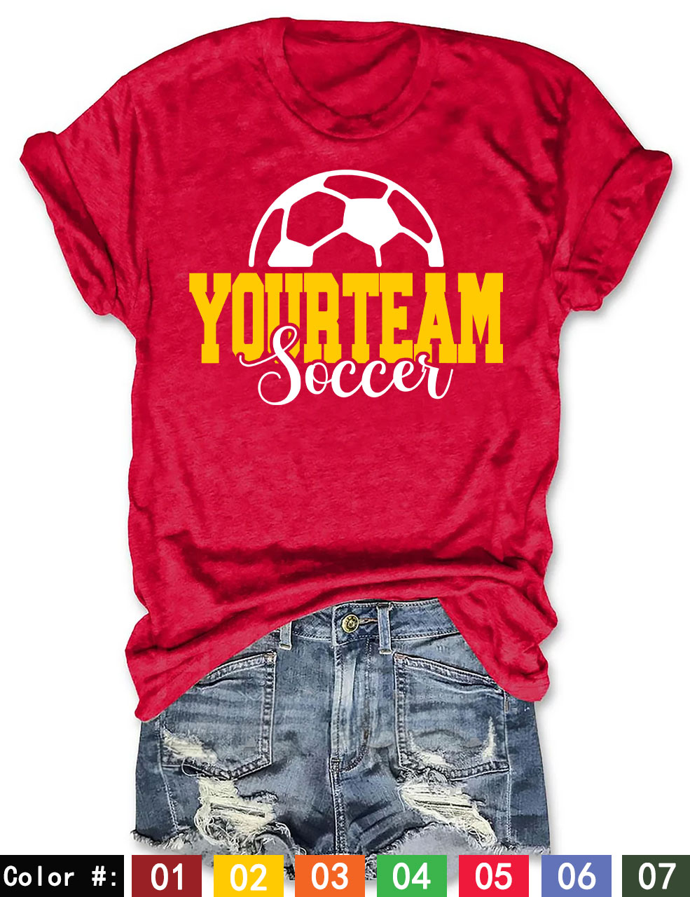 Custom Soccer T-shirt