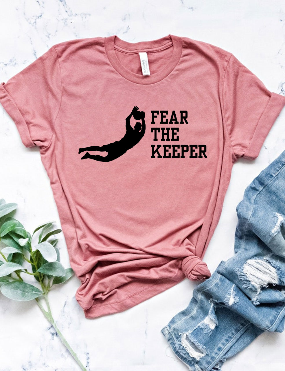 Goalkeeper My Goal is to Deny Yours Football T-shirt