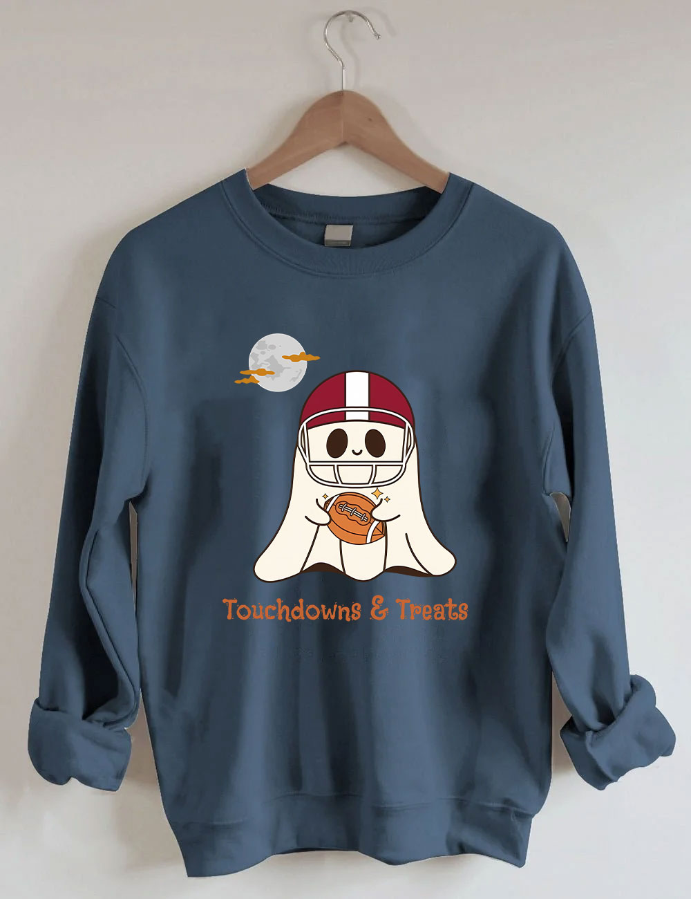 Touchdown Halloween Football Sweatshirt
