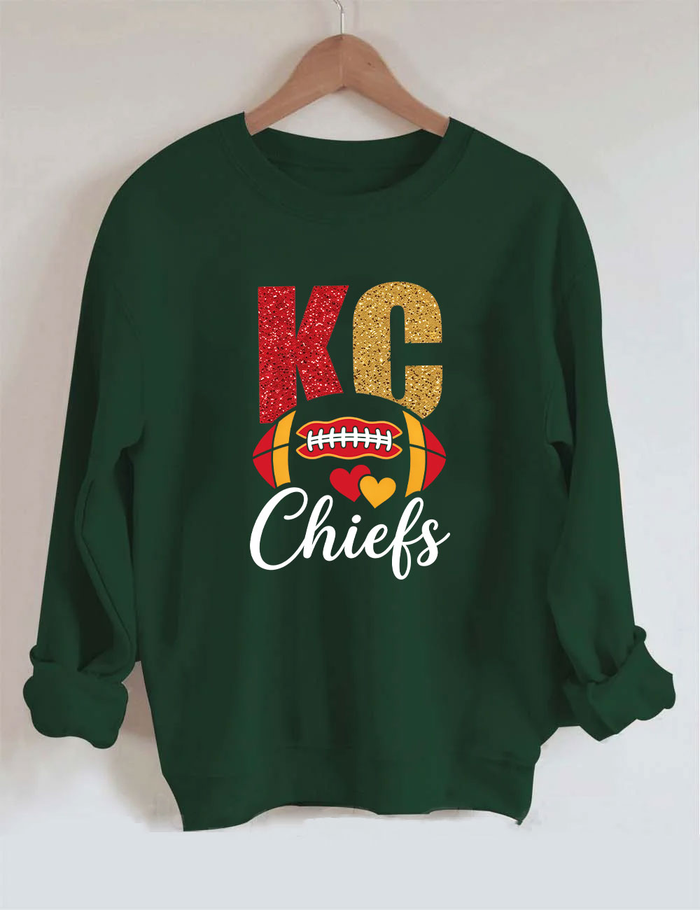 Kansas City Chiefs Game Day Football Sweatshirt