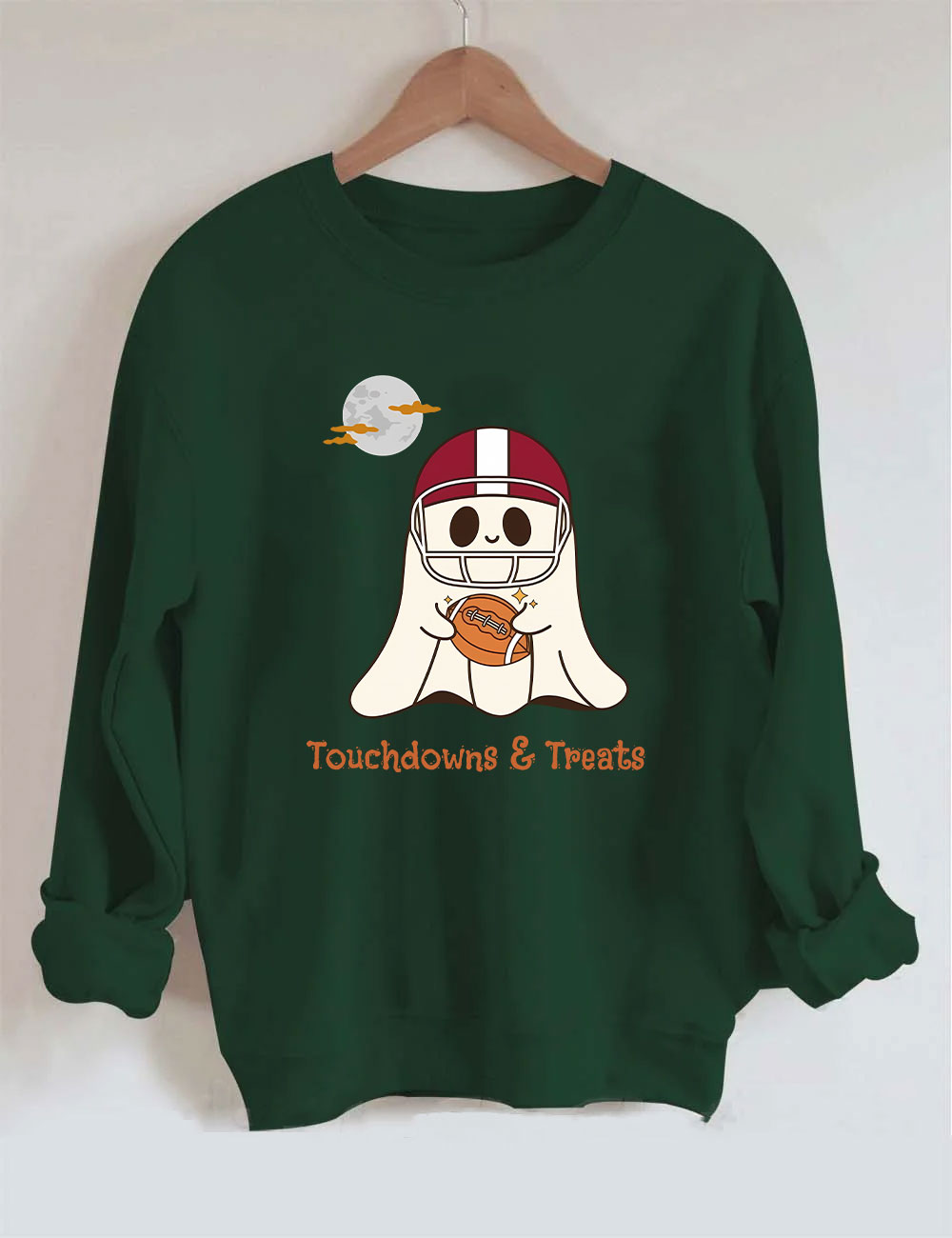 Touchdown Halloween Football Sweatshirt