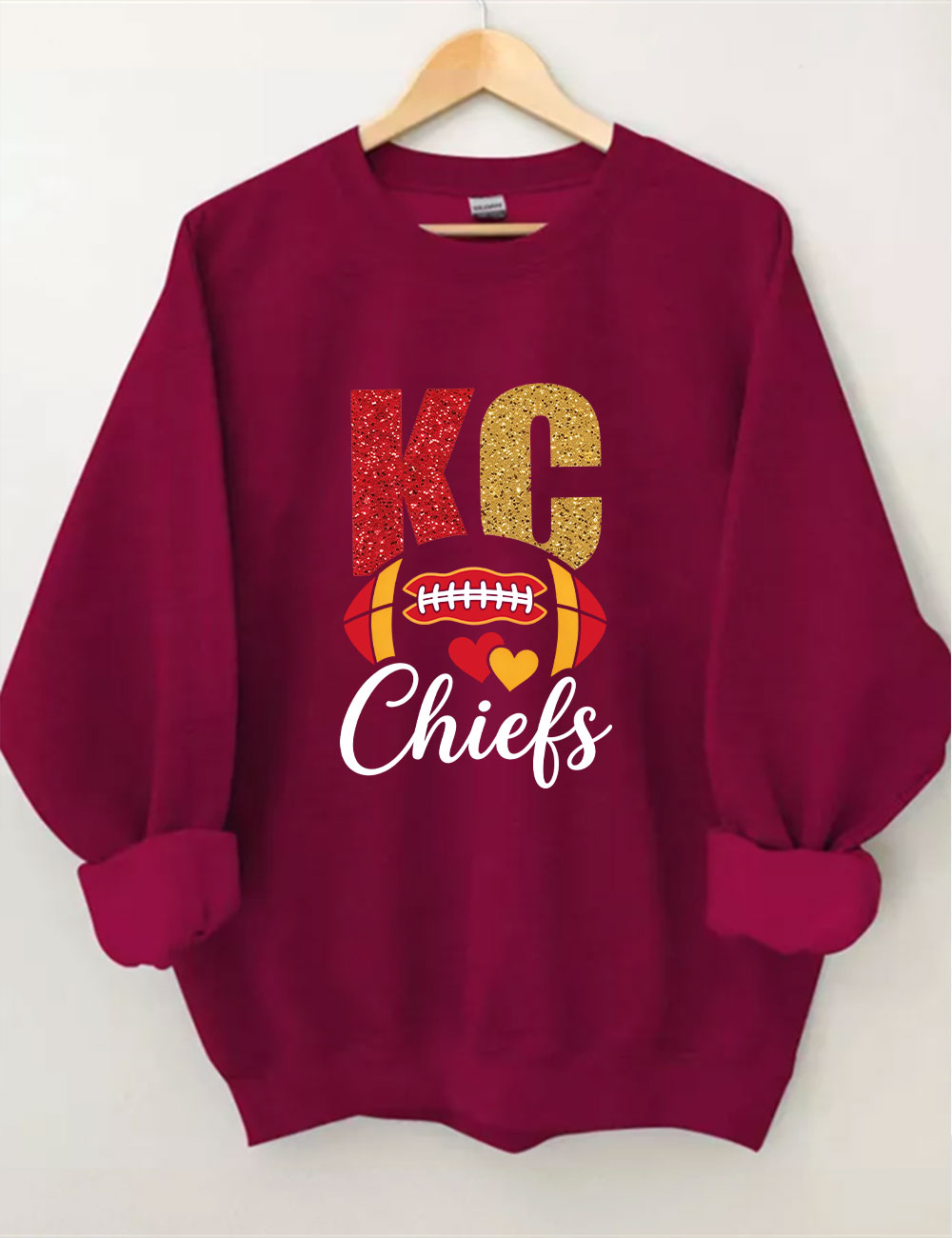 Kansas City Chiefs Game Day Football Sweatshirt