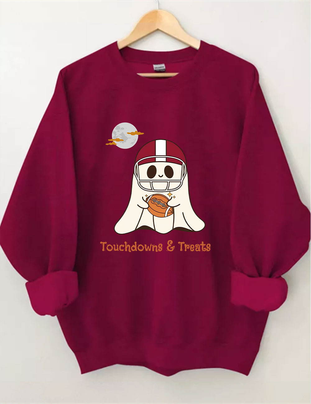 Touchdown Halloween Football Sweatshirt