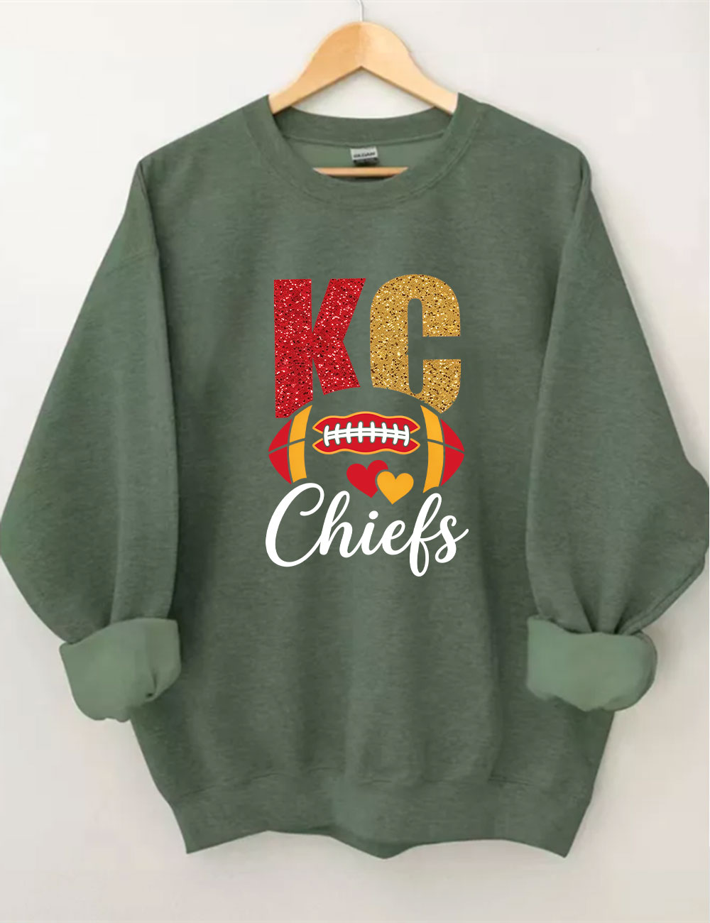 Kansas City Chiefs Game Day Football Sweatshirt
