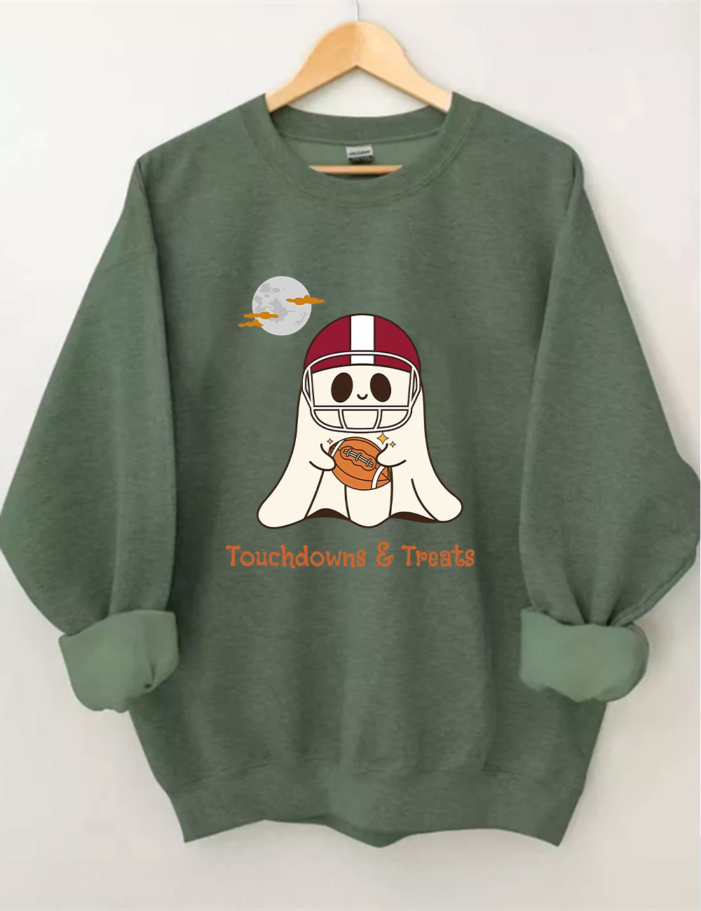 Touchdown Halloween Football Sweatshirt