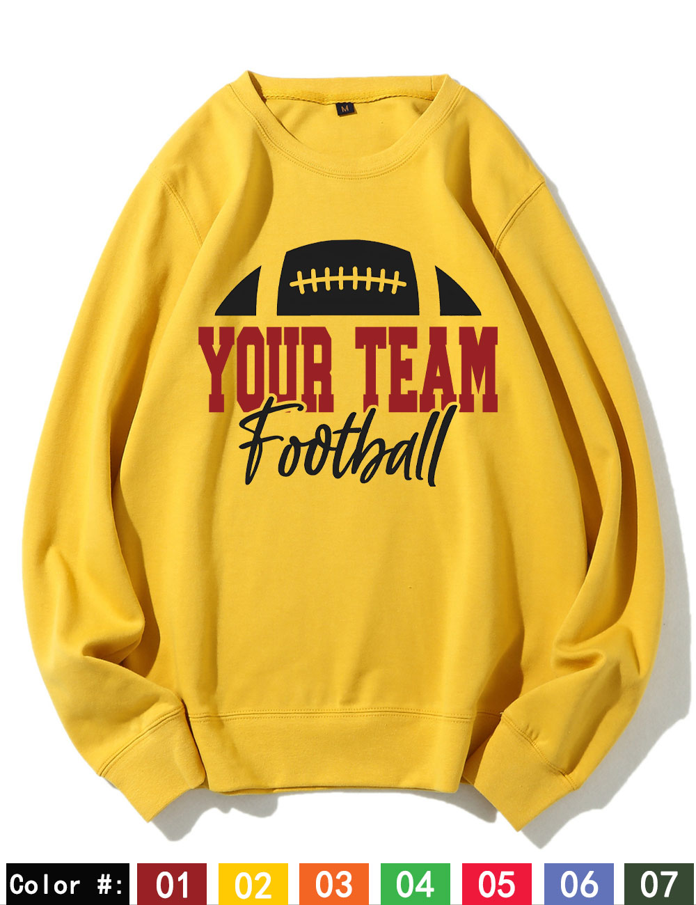Custom Football Sweatshirt