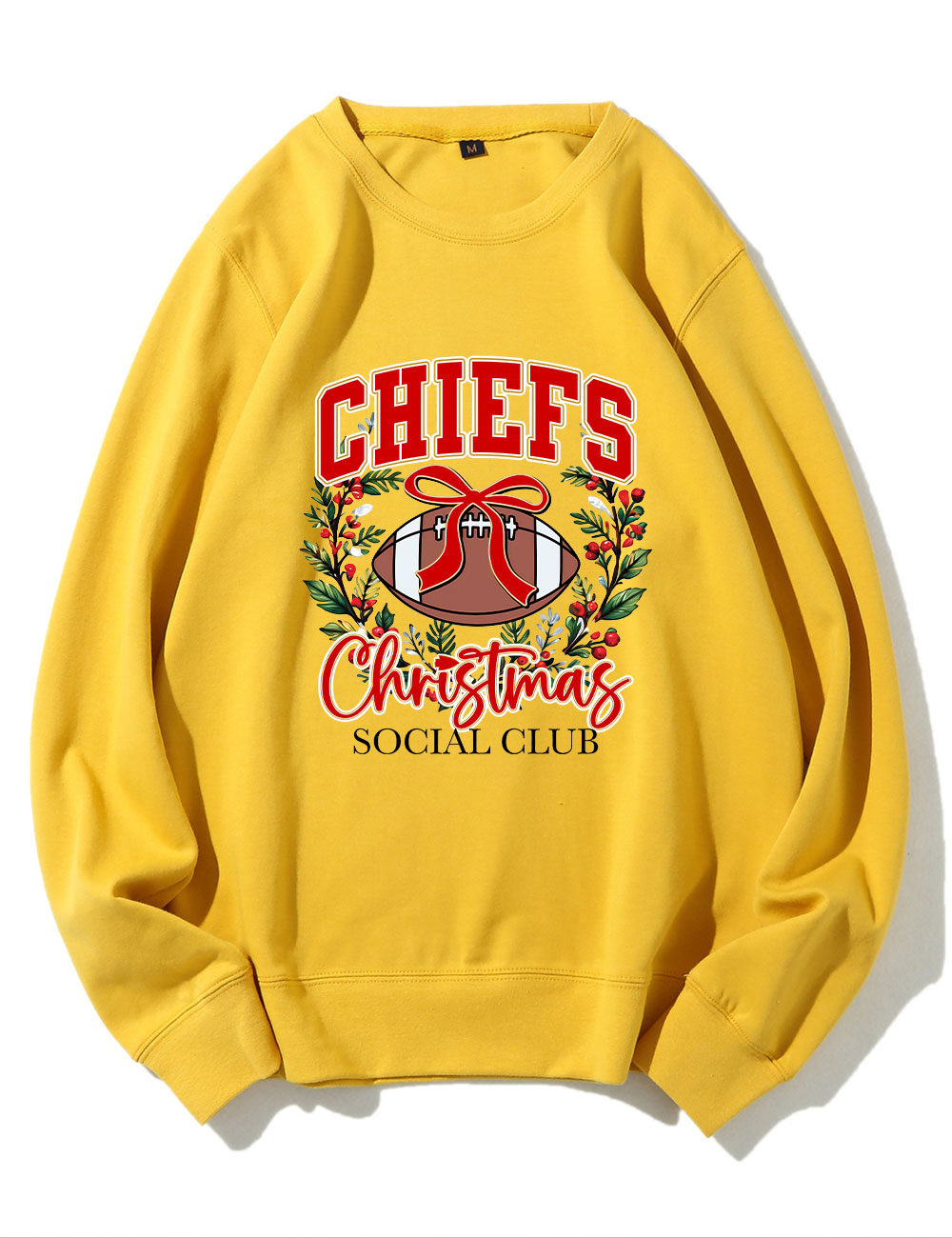 Chiefs Christmas Social Club KC Football Sweatshirt