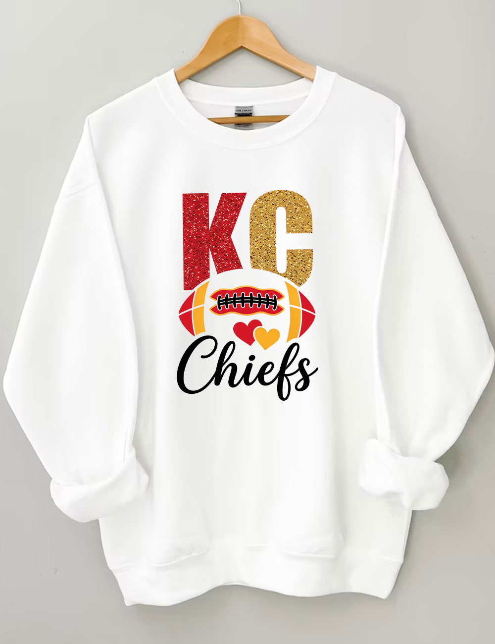 Kansas City Chiefs Game Day Football Sweatshirt