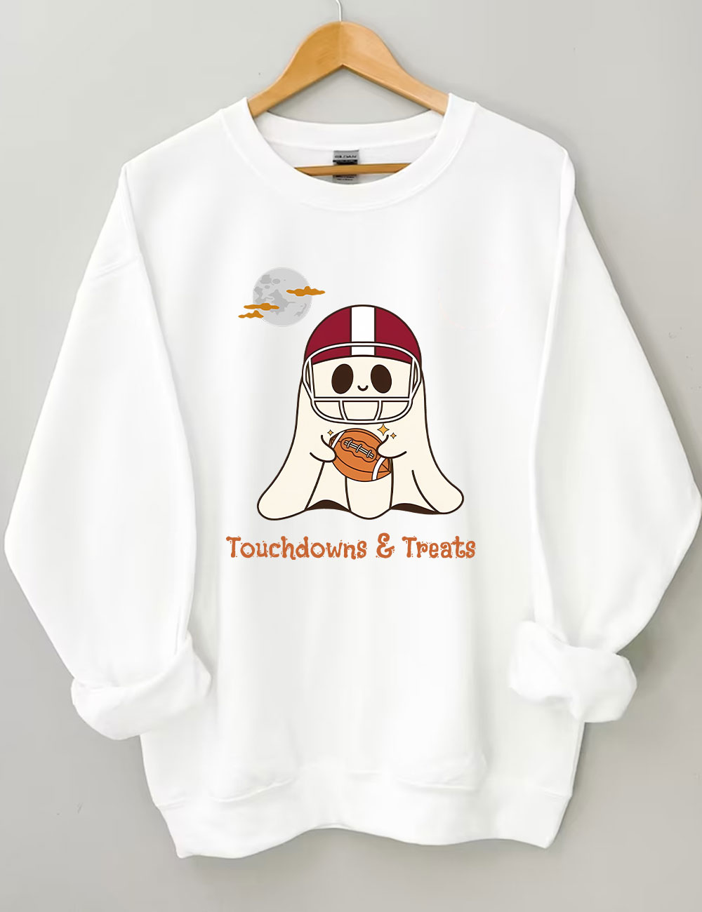 Touchdown Halloween Football Sweatshirt