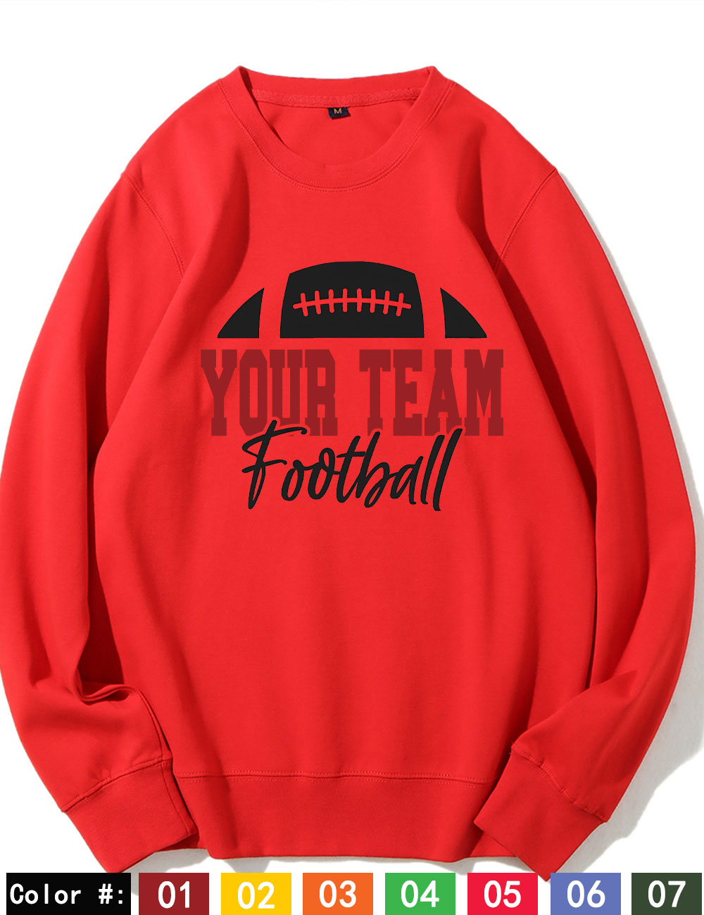 Custom Football Sweatshirt