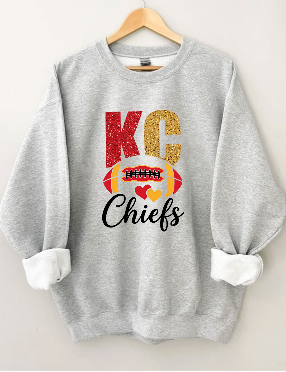 Kansas City Chiefs Game Day Football Sweatshirt