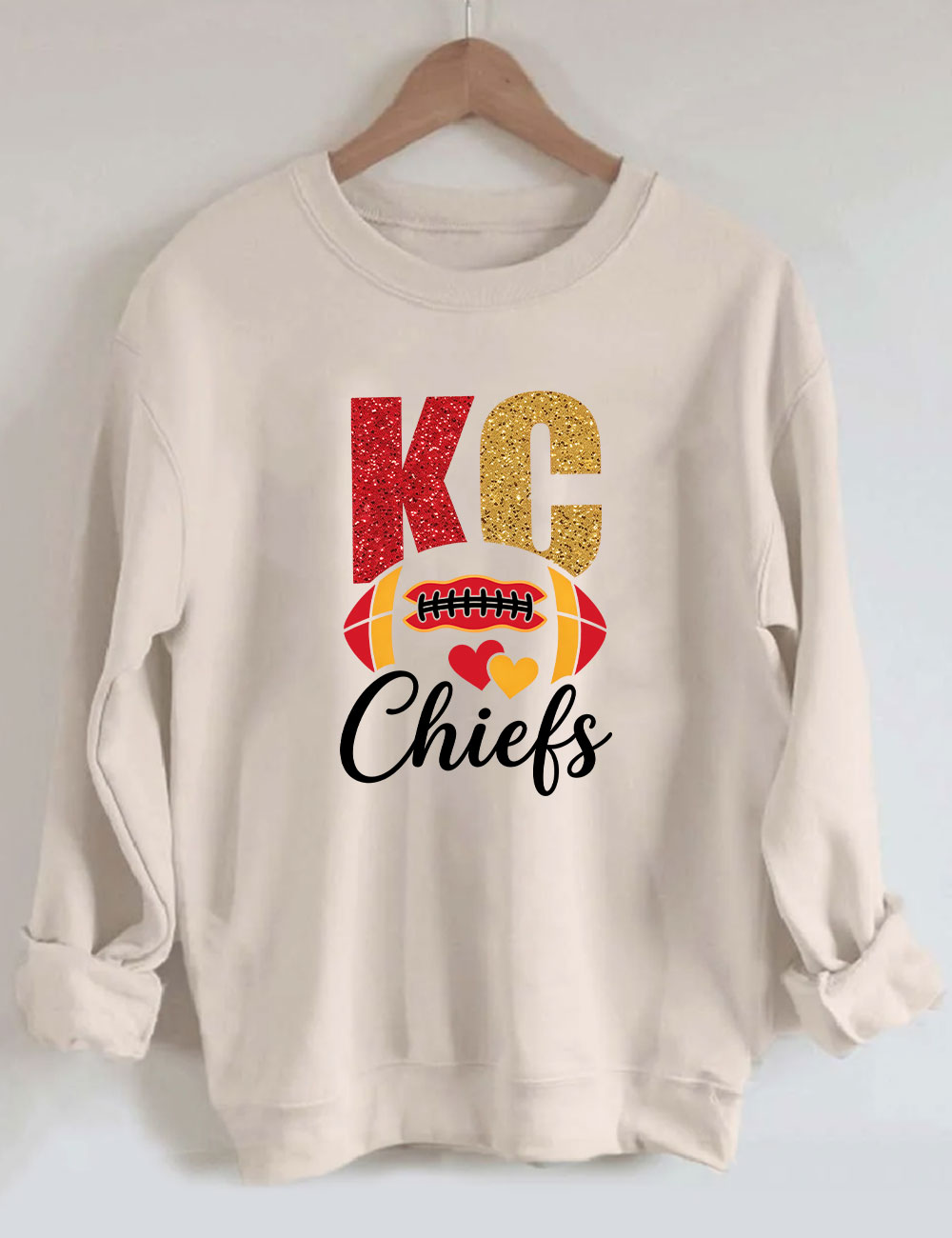 Kansas City Chiefs Game Day Football Sweatshirt
