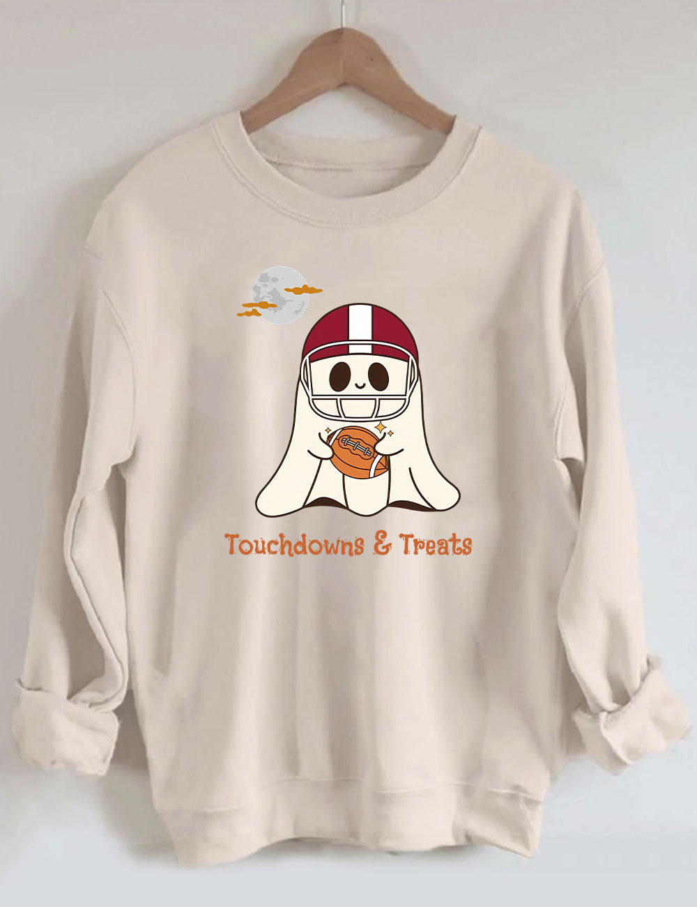 Touchdown Halloween Football Sweatshirt