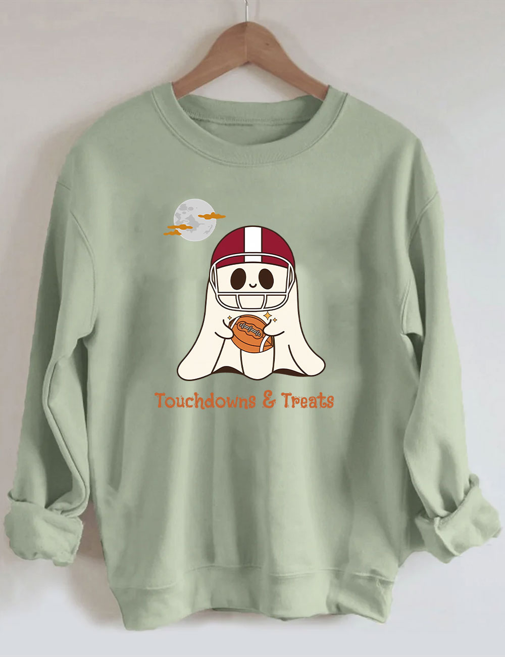 Touchdown Halloween Football Sweatshirt