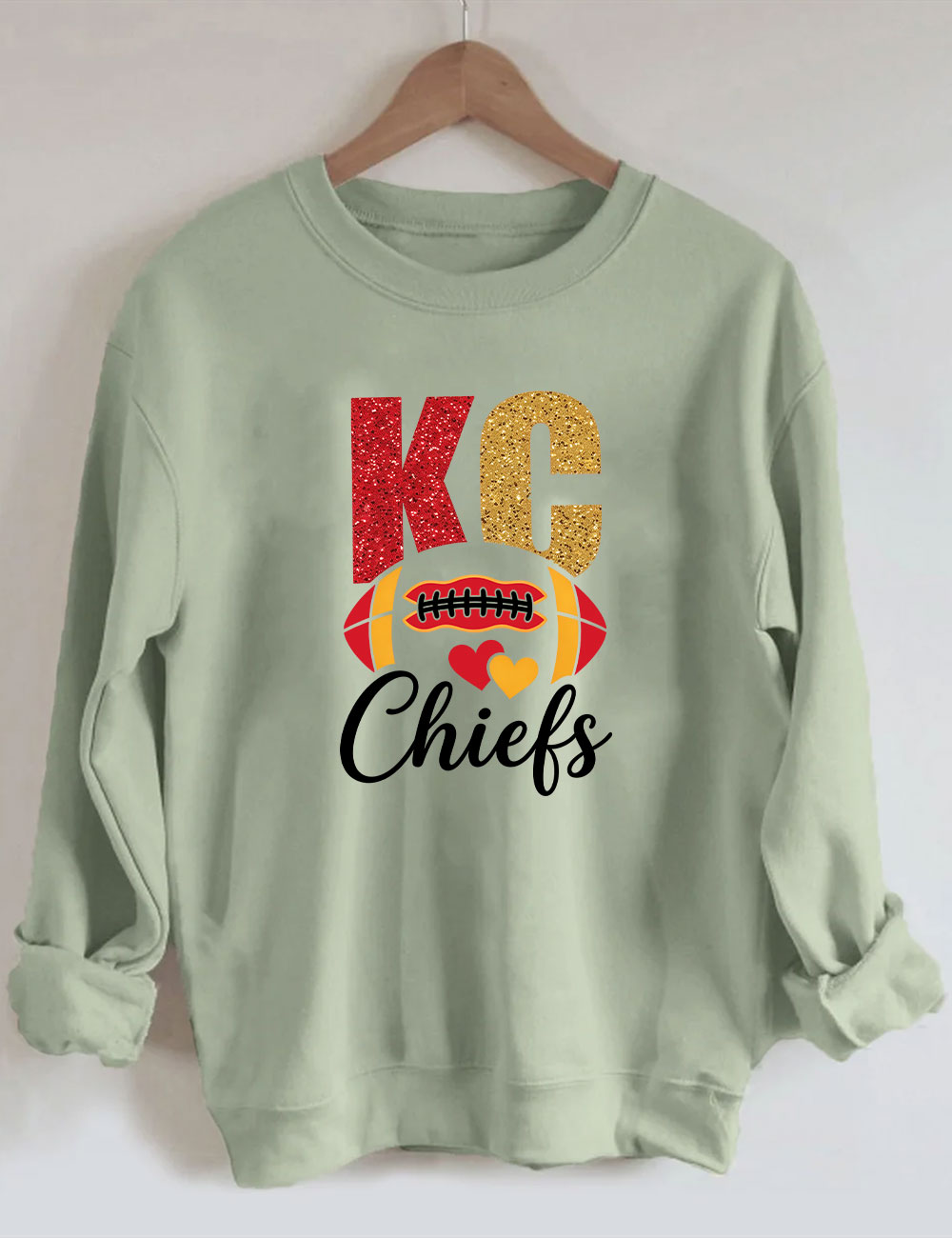 Kansas City Chiefs Game Day Football Sweatshirt
