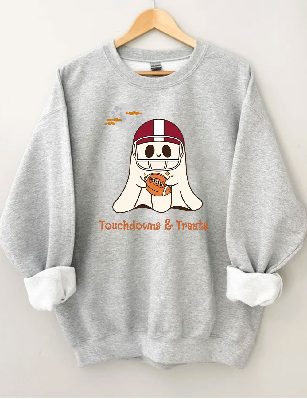 Touchdown Halloween Football Sweatshirt