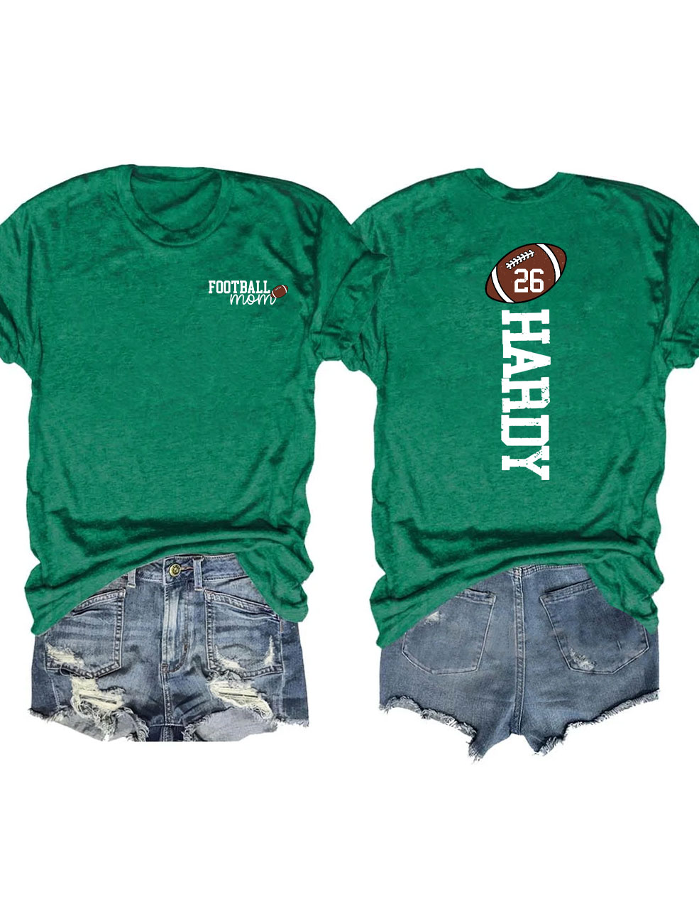 Football Mom Custom T-shirt