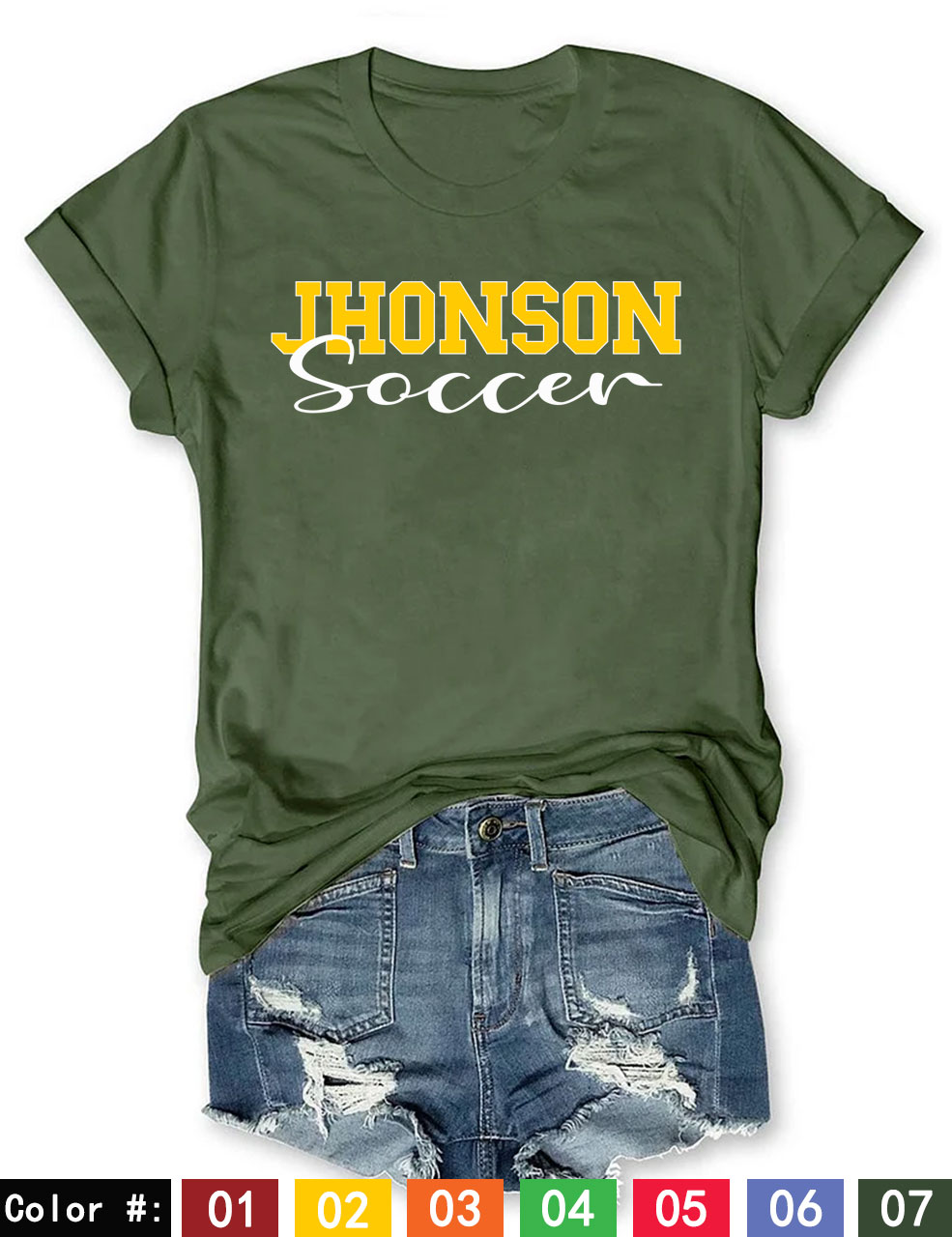 Custom Soccer T-shirt