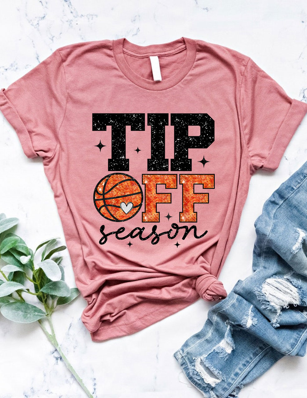 Tip Off Season Basketball T-shirt
