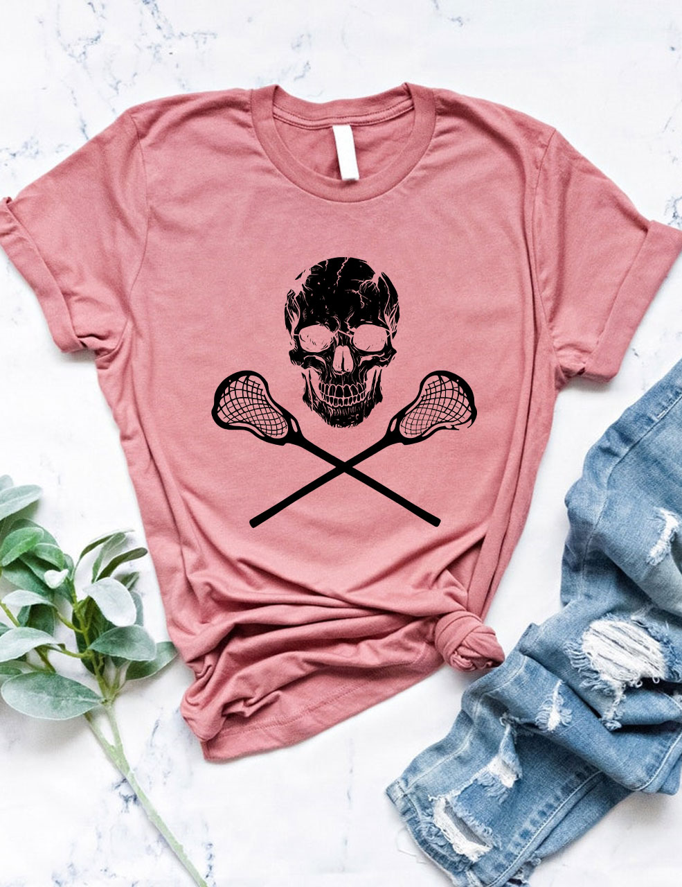Skull & Lacrosse T-shirt