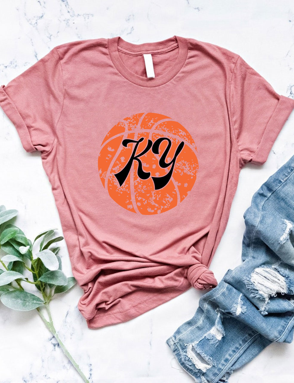 Custom Basketball  T-shirt