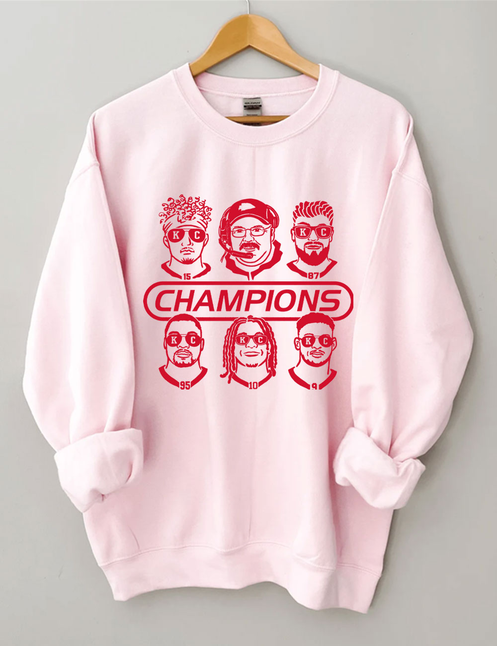 Kansas City Champs Team Football Sweatshirt