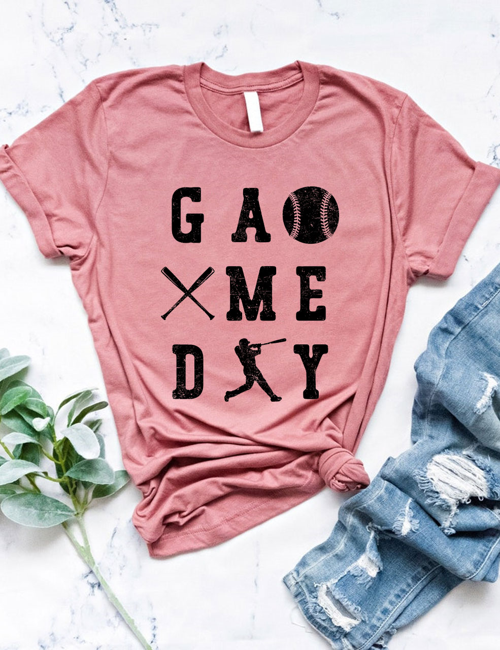 Game Day Baseball Vibes T-shirt