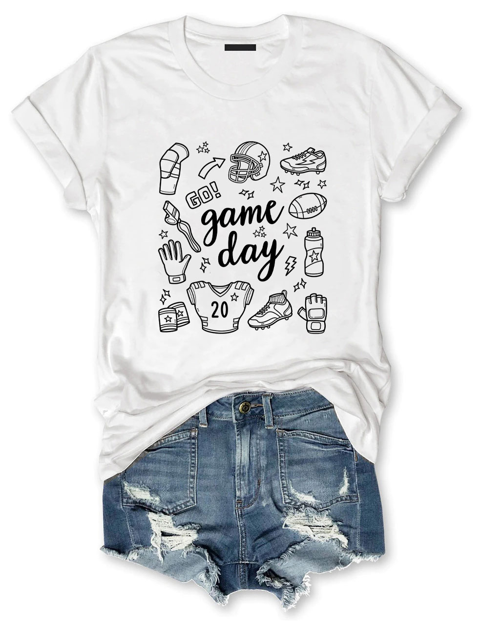 Game Day Custom Football T-shirt