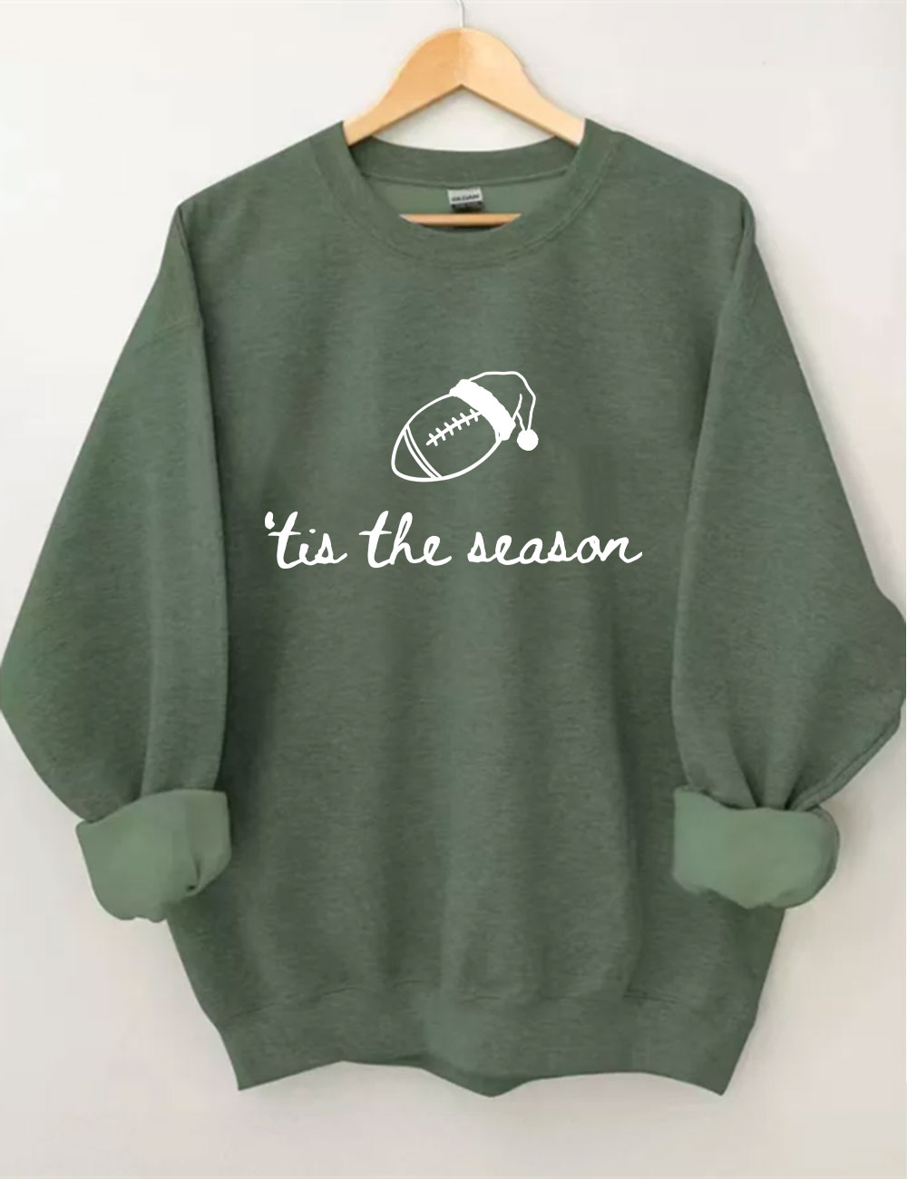 Tis the Season Christmas Football Sweatshirt