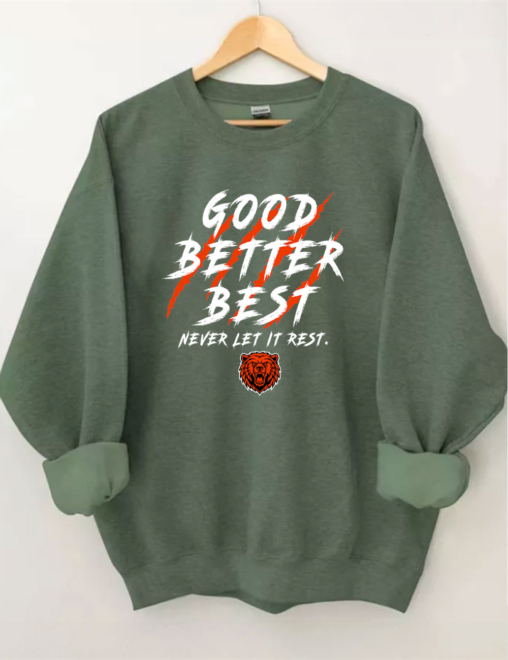 Chicago Football Good Better Best Funny Sweatshirt